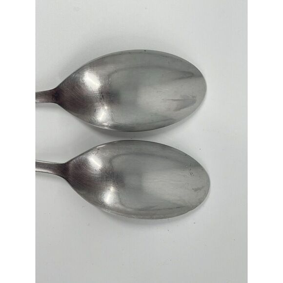 J A Henckels Zwilling Synergy Stainless Dinner Oval Soup Spoons 7 5/8” Set Of 2 - Picture 9 of 9